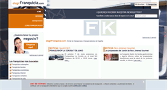 Desktop Screenshot of elegirfranquicia.com